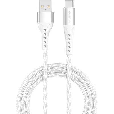 4smarts 541455 USB-kabel - 1,5m - Hvid - USB Type-C til USB-A 4smarts 541455 USB-kabel - 1,5m - Hvid - USB Type-C til USB-A