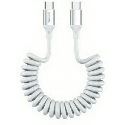 4smarts USB-kabel - 1,35 m Hvit - USB Type-C 4smarts USB-kabel - 1,35 m Hvit - USB Type-C