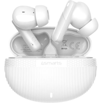 4smarts SkyBuds Pro ANC Headset - True Wireless Stereo - In-ear - Hvid 4smarts SkyBuds Pro ANC Headset - True Wireless Stereo - In-ear - Hvid