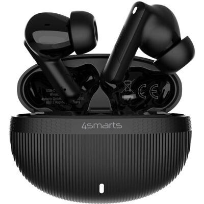 4Smarts SkyBuds Pro ANC Headset - In-ear, Kabellos, Schwarz 4Smarts SkyBuds Pro ANC Headset - In-ear, Kabellos, Schwarz