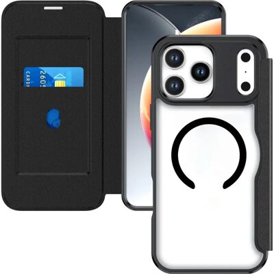 4smarts Sorte iPhone 17 Pro Max Urban Pro Flip Cover - Mobilcover 4smarts Sorte iPhone 17 Pro Max Urban Pro Flip Cover - Mobilcover