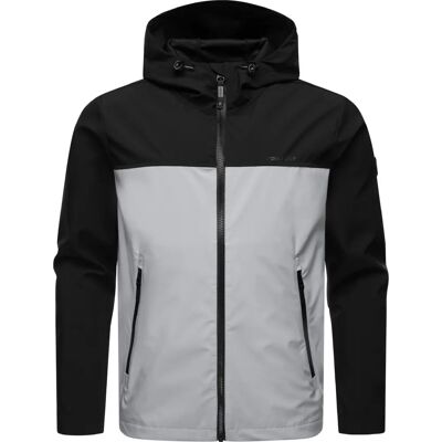 RAGWEAR Shellwie Block Softshelljacke - Grau XL RAGWEAR Shellwie Block Softshelljacke - Grau XL