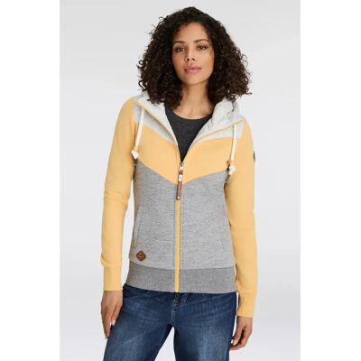 RAGWEAR Trega ZIP O - Sweatshirt - Gelb RAGWEAR Trega ZIP O - Sweatshirt - Gelb