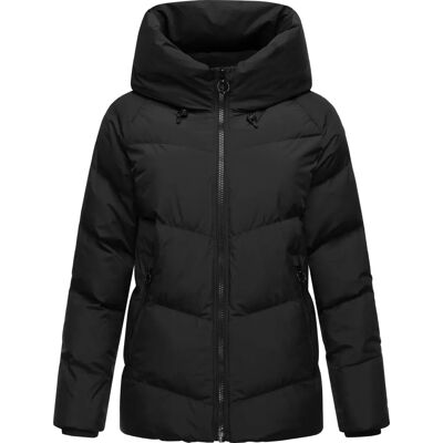 RAGWEAR Cessi - Schwarze Wasserfeste Steppjacke für Damen RAGWEAR Cessi - Schwarze Wasserfeste Steppjacke für Damen