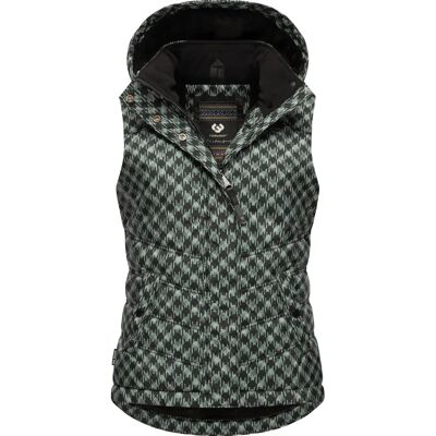 RAGWEAR Hesty Print Damen Weste - Steppweste RAGWEAR Hesty Print Damen Weste - Steppweste