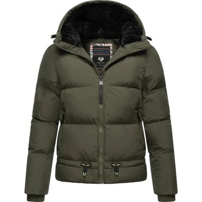 RAGWEAR Briony Olivgrüne Wasserdichte Damenjacke - Jacke RAGWEAR Briony Olivgrüne Wasserdichte Damenjacke - Jacke