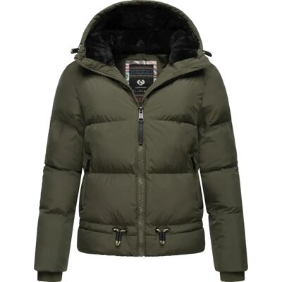 RAGWEAR Briony Olivengrøn Vandtæt Casual Jakke - Jakke RAGWEAR Briony Olivengrøn Vandtæt Casual Jakke - Jakke