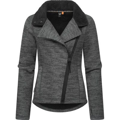 RAGWEAR Saskie Melange Damen Fleece Jacke - Jacke RAGWEAR Saskie Melange Damen Fleece Jacke - Jacke