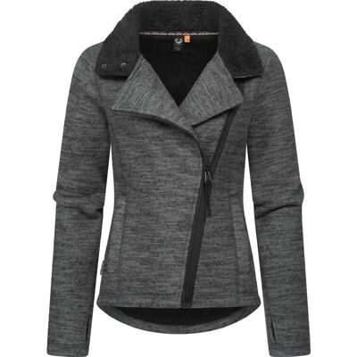 RAGWEAR Saskie Melange Damen Fleece Jacke - Jacke RAGWEAR Saskie Melange Damen Fleece Jacke - Jacke
