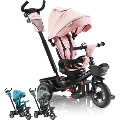 FableKids Tricycle - Pink - 5-in-1 - Tricycle for Kids FableKids Tricycle - Pink - 5-in-1 - Tricycle for Kids
