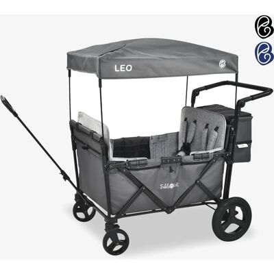 FableKids LEO X4Plus Baby Carriage - Off-road, Foldable, Grey FableKids LEO X4Plus Baby Carriage - Off-road, Foldable, Grey