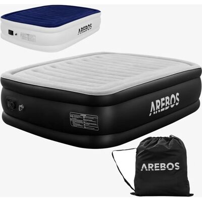 Arebos Matelas Gonflable Autogonflant Lit d'Invités - Gris / Antracite - Matelas Gonflable - Publicité Arebos Matelas Gonflable Autogonflant Lit d'Invités - Gris / Antracite - Matelas Gonflable - Publicité