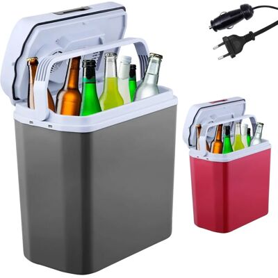 AREBOS 20L Boîte Frigo - Portable Chauffe/Refroidisseur - Anthracite - Publicité AREBOS 20L Boîte Frigo - Portable Chauffe/Refroidisseur - Anthracite - Publicité