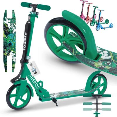 Trottinette urbaine AREBOS - Légère, Adulte & Enfants - Publicité Trottinette urbaine AREBOS - Légère, Adulte & Enfants - Publicité