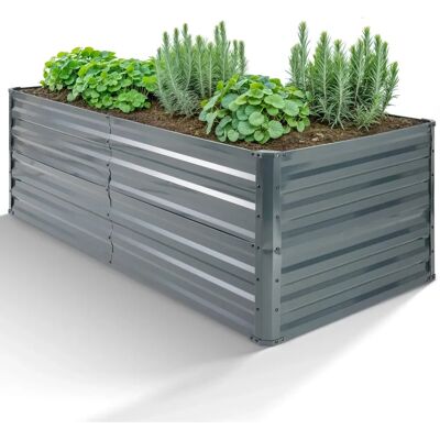 Arebos - Hochbeet - Metall - 180x90x45 cm - Raised Garden Bed Arebos - Hochbeet - Metall - 180x90x45 cm - Raised Garden Bed