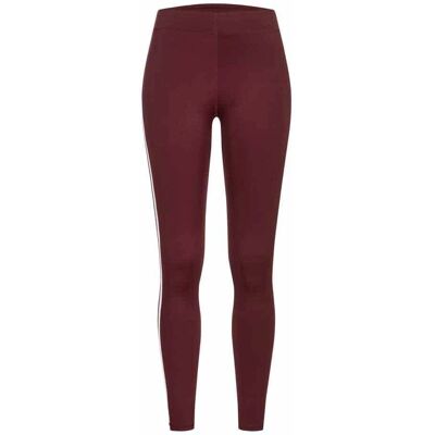 Leggings Garrabost Bordeaux e Bianco - Donna Lonsdale Leggings Garrabost Bordeaux e Bianco - Donna Lonsdale