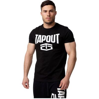 Tapout Active Base Herren T-Shirt Schwarz/Weiß Tapout Active Base Herren T-Shirt Schwarz/Weiß