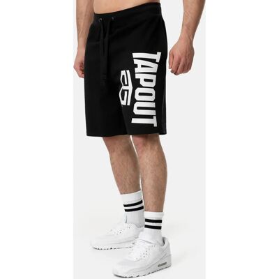 Shorts da uomo Tapout Active Basic Nero Bianco 3XL - Shorts Shorts da uomo Tapout Active Basic Nero Bianco 3XL - Shorts