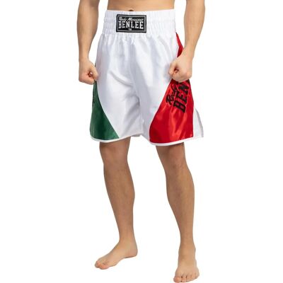 Benlee William Bonaventure - Boxing Shorts - White/Green/Red Benlee William Bonaventure - Boxing Shorts - White/Green/Red