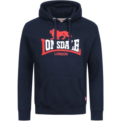Sweat à capuche Lonsdale Thurning marine/rouge/blanc - XXL - Publicité Sweat à capuche Lonsdale Thurning marine/rouge/blanc - XXL - Publicité