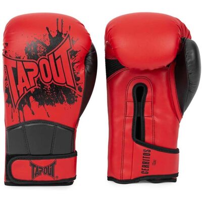 Tapout Unisex - Mănuși de box CERRITOS - roșu/negru - 12 oz Tapout Unisex - Mănuși de box CERRITOS - roșu/negru - 12 oz
