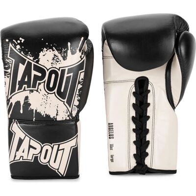 Tapout ANGELUS Bőrbokszánc - Felnőtt Fekete/ecru - Bokshandszák Tapout ANGELUS Bőrbokszánc - Felnőtt Fekete/ecru - Bokshandszák