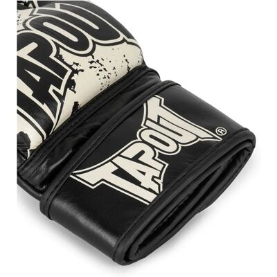 Tapout Unisex - Adult MMA Leather Gloves PRO MMA Black/ecru L - Gloves Tapout Unisex - Adult MMA Leather Gloves PRO MMA Black/ecru L - Gloves