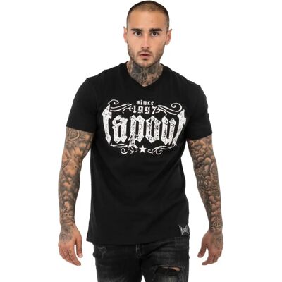 Tapout Men's Crashed black/white XL T-Shirt - T-Shirt Tapout Men's Crashed black/white XL T-Shirt - T-Shirt