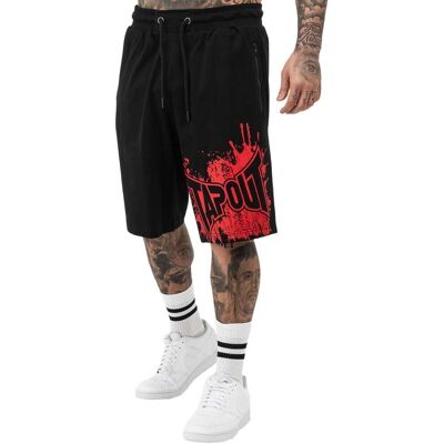 Tapout Men's Shorts Regular Fit - Shorts with Contrast Logo Print Tapout Men's Shorts Regular Fit - Shorts with Contrast Logo Print