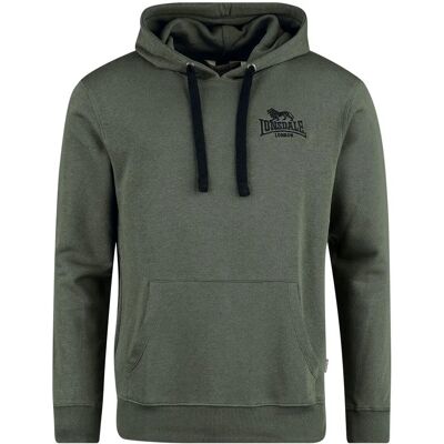 Sweat à Capuche Lonsdale Maywick - Coupe Régulière - Vert Sweat à Capuche Lonsdale Maywick - Coupe Régulière - Vert