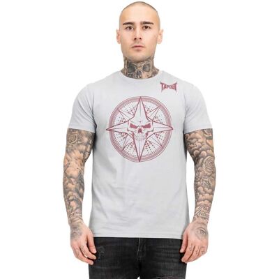 Tapout Men's Skrape Grey / Red L - T-Shirt Tapout Men's Skrape Grey / Red L - T-Shirt