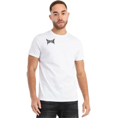 Tapout Herre Octagon Hvid/Sort L T-shirt Tapout Herre Octagon Hvid/Sort L T-shirt