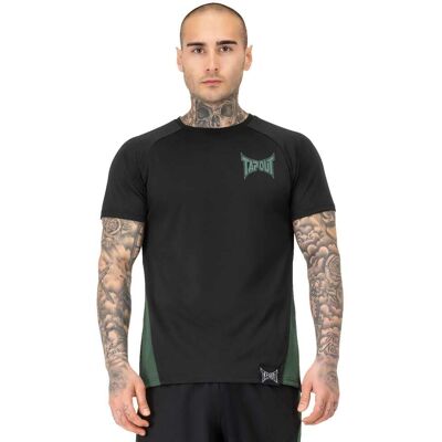 Tapout Men's Functional Shirt - Black/Green L Tapout Men's Functional Shirt - Black/Green L