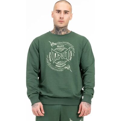 Tapout Men's Sweatshirt Spirit Sweat green L - Sweatshirt Tapout Men's Sweatshirt Spirit Sweat green L - Sweatshirt
