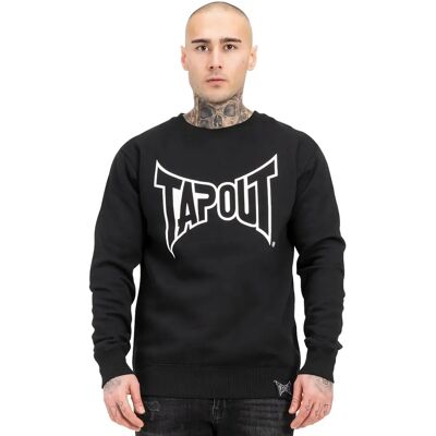 Tapout Marfa Men's Sweatshirt - Black/White - Sweatshirt Tapout Marfa Men's Sweatshirt - Black/White - Sweatshirt