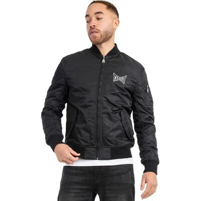 Tapout Men's Chashiers Black/White Transitional Jacket Tapout Men's Chashiers Black/White Transitional Jacket