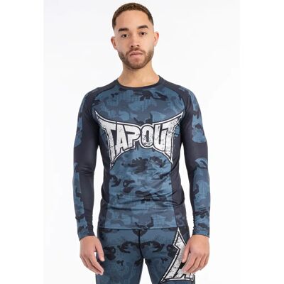Tapout Men's Long Sleeve Shirt Duncan Camo Blue - Long Sleeve Shirt Tapout Men's Long Sleeve Shirt Duncan Camo Blue - Long Sleeve Shirt