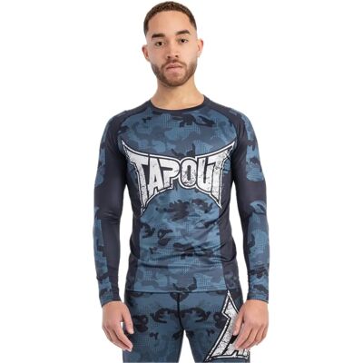 Tapout Men's Duncan Blue Long Sleeve Shirt - Shirt Tapout Men's Duncan Blue Long Sleeve Shirt - Shirt