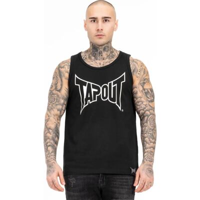 Tapout Pánské tílko Tipton Singlet černá/bílá - Tílko Tapout Pánské tílko Tipton Singlet černá/bílá - Tílko
