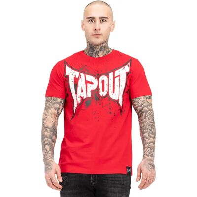 Tapout Men's Splashing T-Shirt - Sportswear Tapout Men's Splashing T-Shirt - Sportswear