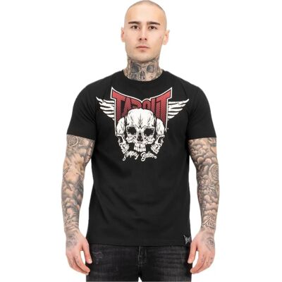 Tapout Men's Hamlines Black Red Ecru M T-Shirt - Sportswear Tapout Men's Hamlines Black Red Ecru M T-Shirt - Sportswear