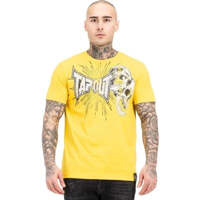 Tapout Blade Men's Yellow/Black T-Shirt - Sportswear Tapout Blade Men's Yellow/Black T-Shirt - Sportswear