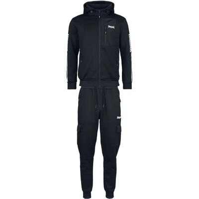 Ensemble de sport pour homme Lonsdale - Noir et blanc - Vêtements de sport Ensemble de sport pour homme Lonsdale - Noir et blanc - Vêtements de sport
