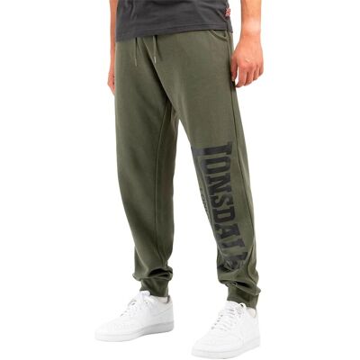 Lonsdale Modelo XXXL Verde Pantalones Corte Regular - Pantalones Lonsdale Modelo XXXL Verde Pantalones Corte Regular - Pantalones
