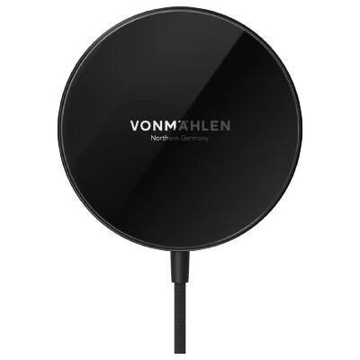 Vonmählen Aura Mini - Magneettinen langaton laturipohja - Musta - Älypuhelinvarusteet Vonmählen Aura Mini - Magneettinen langaton laturipohja - Musta - Älypuhelinvarusteet