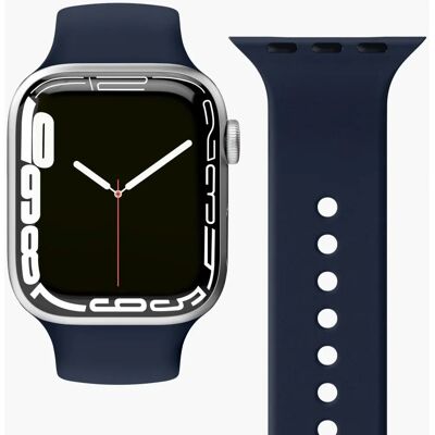 Vonmählen Klassisk Rem - Silikon Navy for Apple Watch 38/40/41mm Vonmählen Klassisk Rem - Silikon Navy for Apple Watch 38/40/41mm