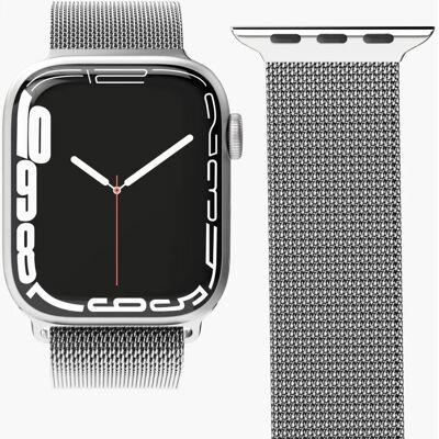 Vonmählen Silber Milanese Loop Armband für Apple Watch Vonmählen Silber Milanese Loop Armband für Apple Watch