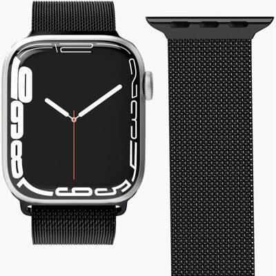 bracelet Milanese en acier inoxydable Vonmählen - Apple Watch 38/40/41mm - Publicité bracelet Milanese en acier inoxydable Vonmählen - Apple Watch 38/40/41mm - Publicité