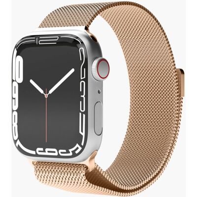 Vonmählen Roségold Milanese Loop Edelstahl - Smartwatch-Armband Vonmählen Roségold Milanese Loop Edelstahl - Smartwatch-Armband