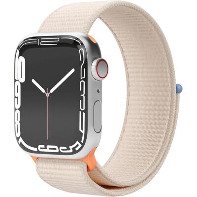Vonmählen Fitness Loop Nylon Armband - Creme - Uhrenarmband Vonmählen Fitness Loop Nylon Armband - Creme - Uhrenarmband